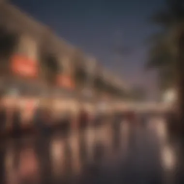 Shopping Extravaganza in Dubai's Festive Season Vibrant shopping scene during the festive season in Dubai