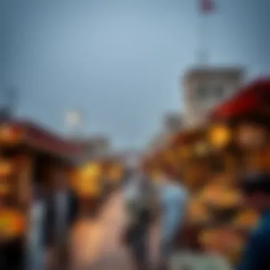 Traditional market in Deira highlighting the cultural heritage of the area