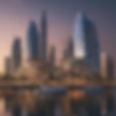 Architectural Wonders of Dubai Creek Harbour Modern architectural design features of residential buildings in Dubai Creek Harbour