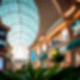 Stunning architectural design of Dubai Outlet