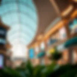 Stunning architectural design of Dubai Outlet