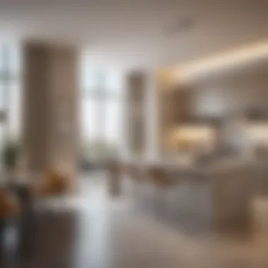 Contemporary Culinary Space Modern kitchen design in a high-end residence