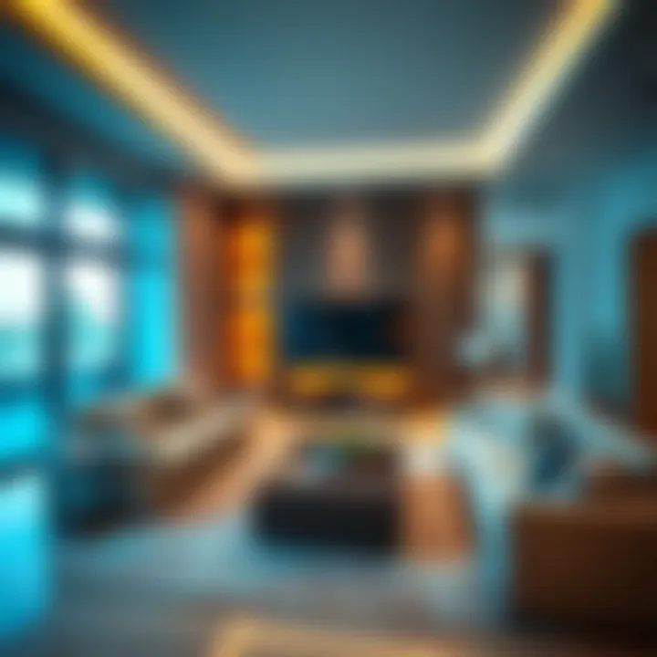 Functional Family Living Space Spacious family room emphasizing functionality for diverse lifestyles