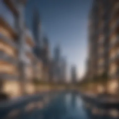 Modern Architecture in حدائق ند الشبا Panoramic view of حدائق ند الشبا showcasing its modern architecture