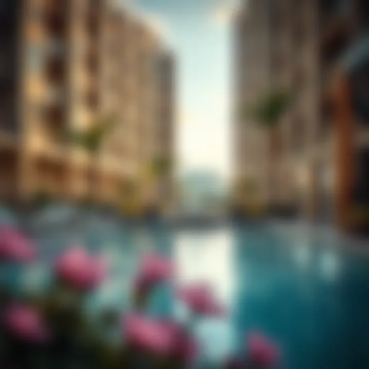 Luxurious Amenities at Hyatt Creek Heights Luxurious amenities available at Hyatt Creek Heights including pools and gardens