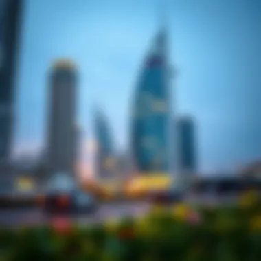 Artistic depiction of JBR's real estate investment potential