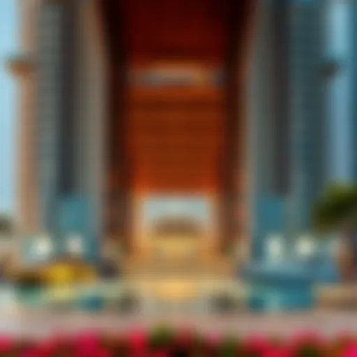 Stunning architectural design of Jumeirah Living Marina Gate