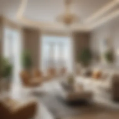 Aesthetic Interior Design of Furnished Apartments Aesthetic interior design of a furnished apartment in Dubai