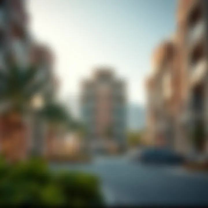 Diverse property types available in Muwaileh for potential investors