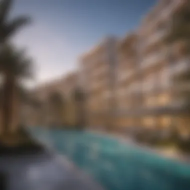 Architectural Innovation in Dubai's Octa Development Architectural rendering of octa development in Dubai