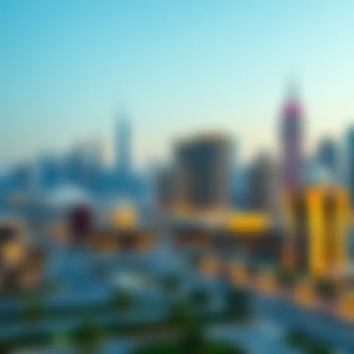 Dubai's Evolving Real Estate Landscape Dubai skyline highlighting real estate development