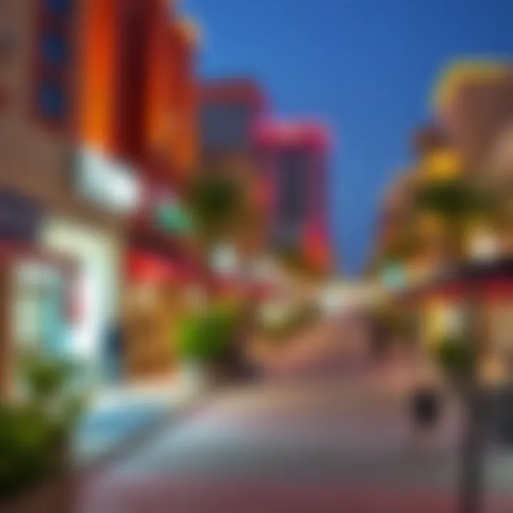 Overview of Al Barsha 1 neighborhood highlighting local amenities