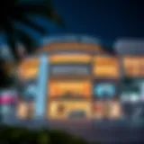 Exterior view of Pavilion Mall showcasing modern architecture