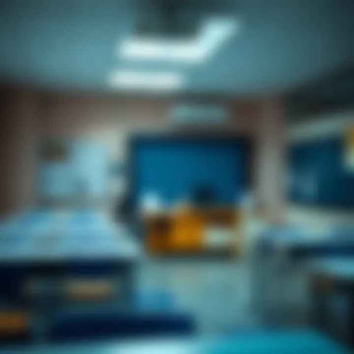 Inside a State-of-the-Art Classroom Modern classroom setting in a Dubai IGCSE school