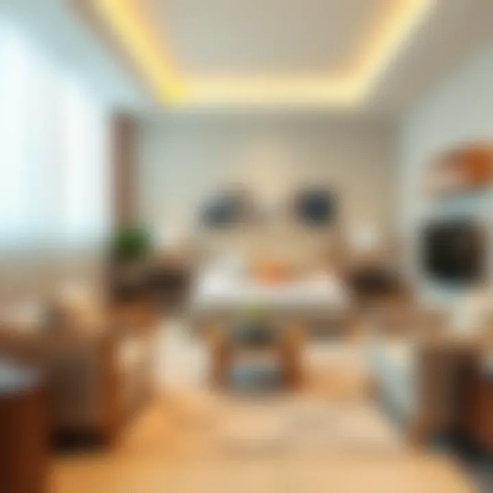 Luxurious private room interior in Jumeirah Village Circle