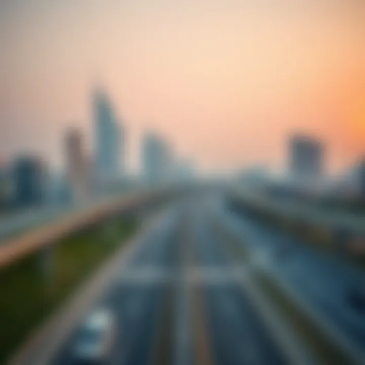 Modern infrastructure showcasing the road networks in مصفح الشعبية شرق 12