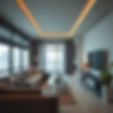 Modern apartment interiors in Dubai