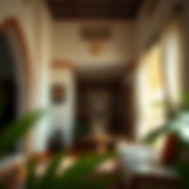 Authentic Interior Decor of Al Tawarru Homes Interior view of a traditional house in Al Tawarru highlighting authentic decor