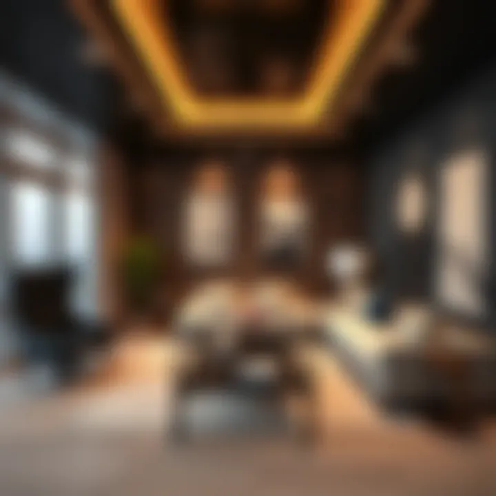 Modern room interior in Al Barsha South