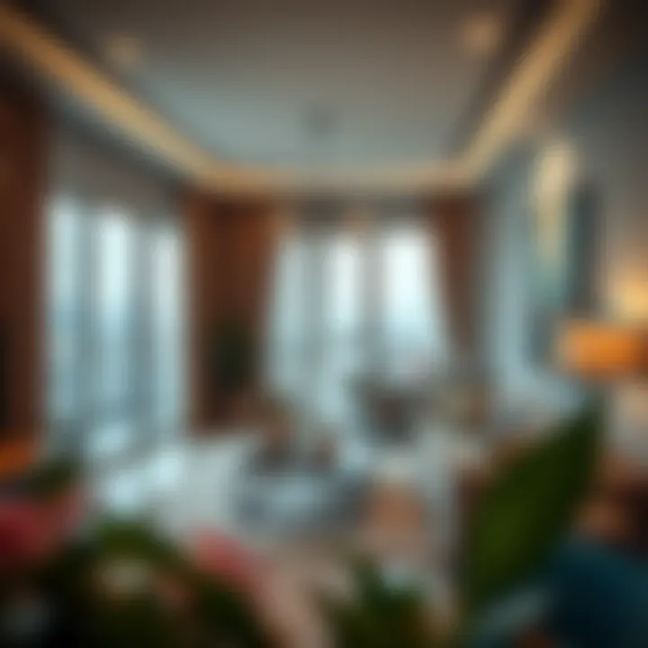 A cozy rental apartment in Discovery Gardens with modern furnishings