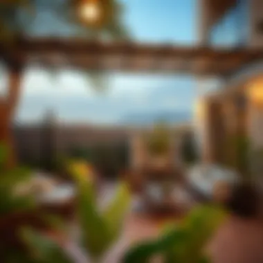 Outdoor Space for Relaxation in Karama A vibrant outdoor space in Karama, perfect for relaxation and socializing.