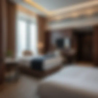 Guest room highlighting comfort and functionality at Rove Hotel Jebel Ali