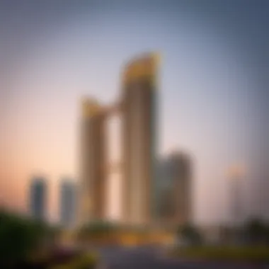 Safa Tower Two's strategic location in Dubai