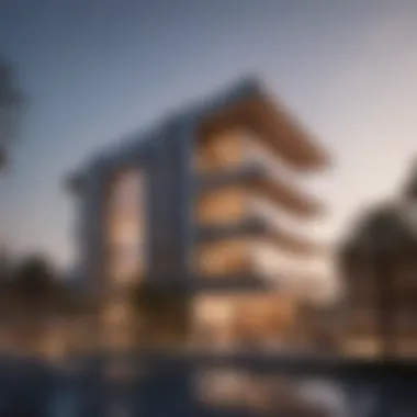 Modern Architectural Marvel of صحارى مول Exterior view of صحارى مول showcasing modern architecture