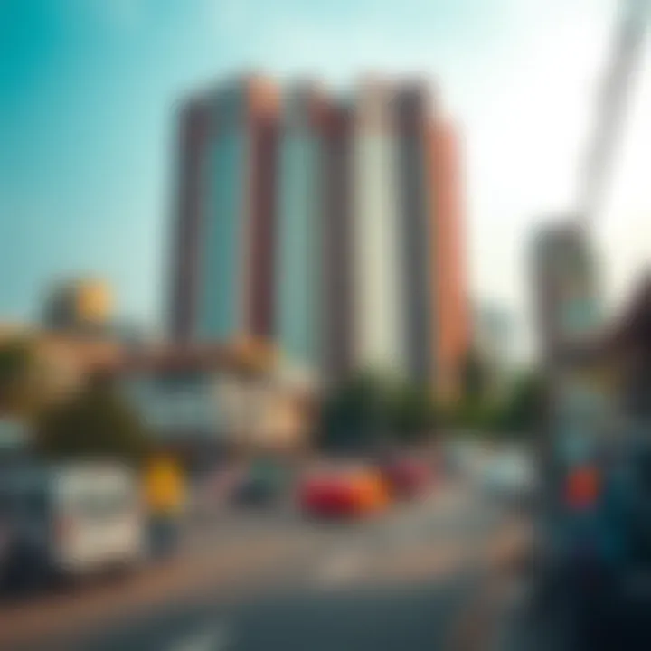 The vibrant neighborhood around Sobha Daffodil Wing B