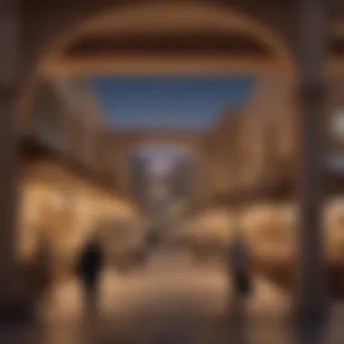 Investment Opportunities within Souk Al Marfa A panoramic view of the souk illustrating its potential for real estate investment