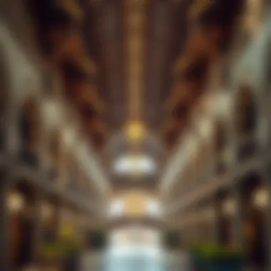 Architectural Features of Souq Al Emarah Architectural details of Souq Al Emarah reflecting traditional design