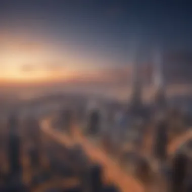Skyline View of مرحباني جميرا Stunning skyline view of مرحباني جميرا
