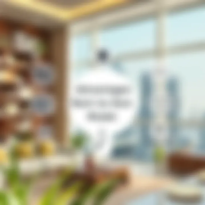 Infographic illustrating the advantages of rent-to-own in real estate