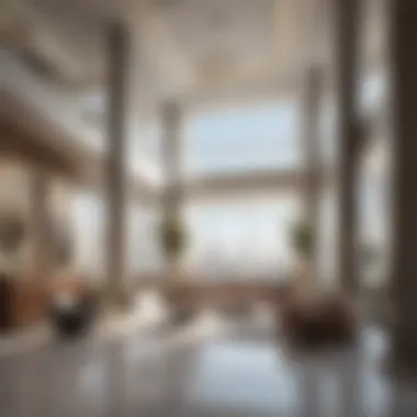 Contemporary Interior: The Essence of the Dana Building Interior shot of the Dana Building exhibiting modern design elements