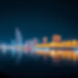 Scenic view of ممشى القرم showcasing its waterfront beauty