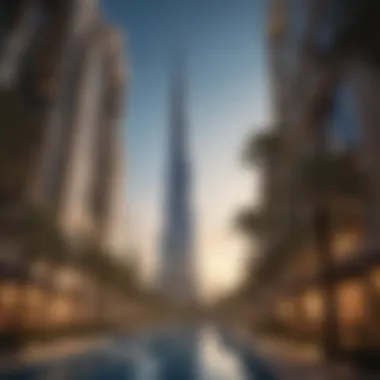 Burj Khalifa: A Marvel of Modern Architecture Stunning view of Burj Khalifa