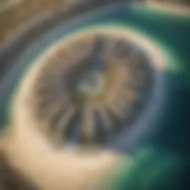 Palm Jumeirah: Engineering Marvel of the Sea Aerial view of Palm Jumeirah