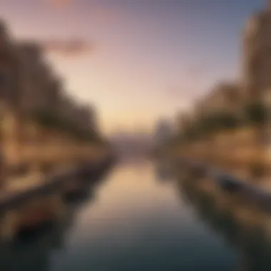 Stunning Waterfront Perspective of Jaddaf Panoramic view of the Jaddaf waterfront