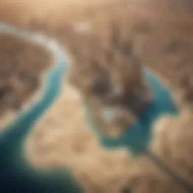 Map of Oasis by Emaar Location Map highlighting the strategic location of Oasis by Emaar in Dubai