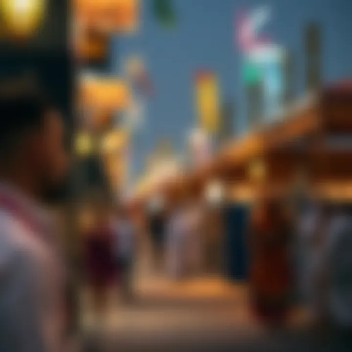A cultural festival illustrating Dubai's rich heritage and community engagement.