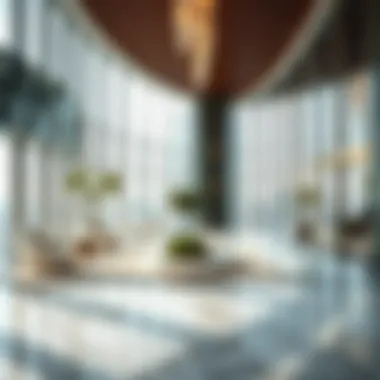 Luxurious amenities within Pinnacle Tower Dubai