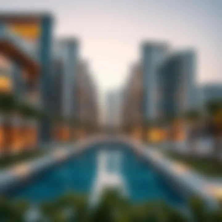 A modern architectural marvel representing Dubai's innovative real estate designs