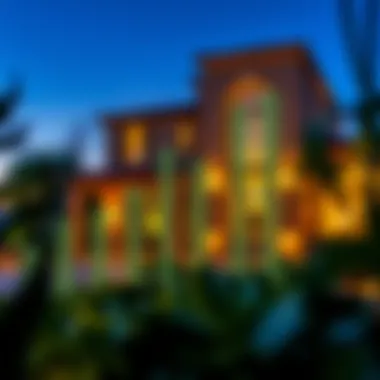 Market trends analysis graph for real estate in JVC and surrounding areas