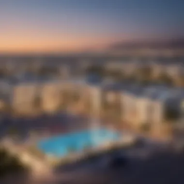 Scenic view of Al Qusais neighborhood showcasing vibrant community life