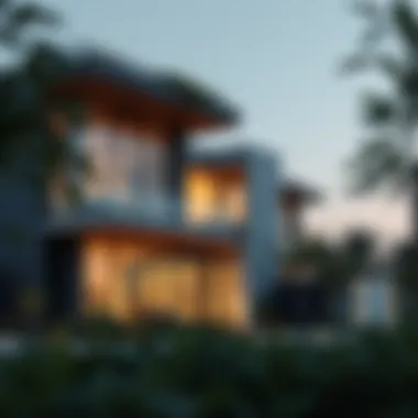 Modern residential property in ام الرمول highlighting architectural design