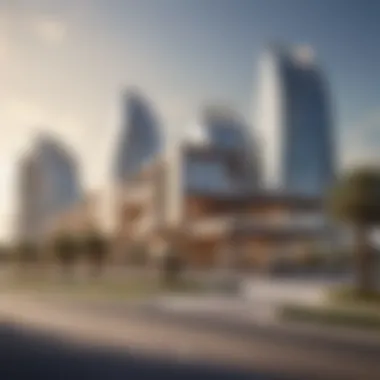Modern Architecture in WestZone Al Quoz Stunning skyline of WestZone Al Quoz showcasing modern architecture