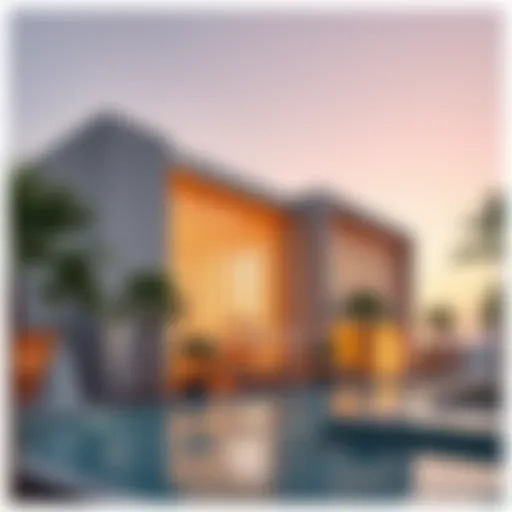 Stunning view of Zaabeel One's architectural design