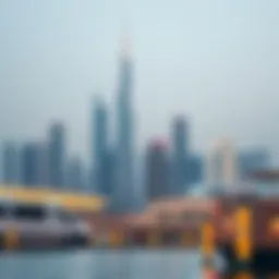 Skyline of Dubai representing freelance opportunities