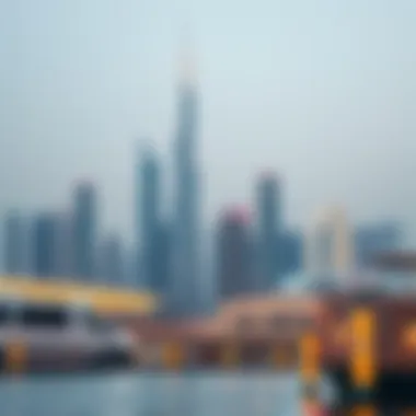 Skyline of Dubai representing freelance opportunities