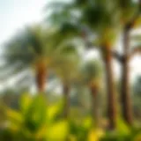 Lush Ghaf trees in a serene landscape